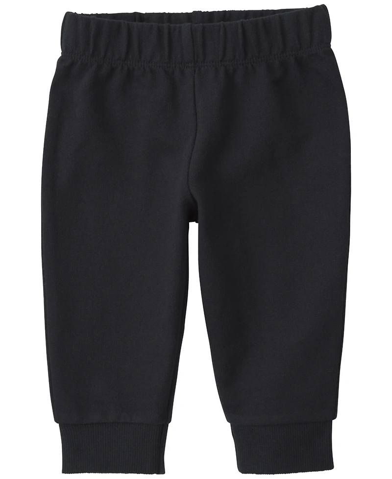 Carter's Baby Boys' Christmas Fleece Layering Vest, Bodysuit and Jogger Pants, 3-Piece Set