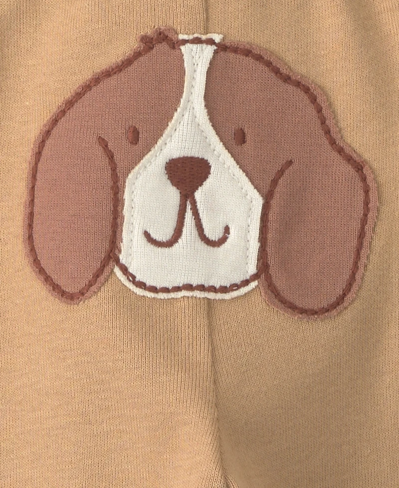 Carter's Baby Boys' Dog Bodysuits and Pants, 3-Piece Set