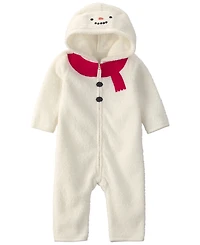 Carter's Baby Boys' and Girls' Snowman Fleece Jumpsuit