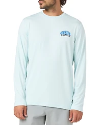 O'Neill Men's Phrase Long-Sleeve Crewneck Rash Guard