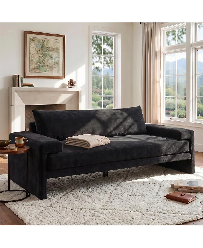 Streamdale Furniture Chenille Upholstered 3-Seater Sofa