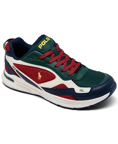 Polo Ralph Lauren Big Kids' Trackster 275 Lifestyle Sneakers from Finish Line