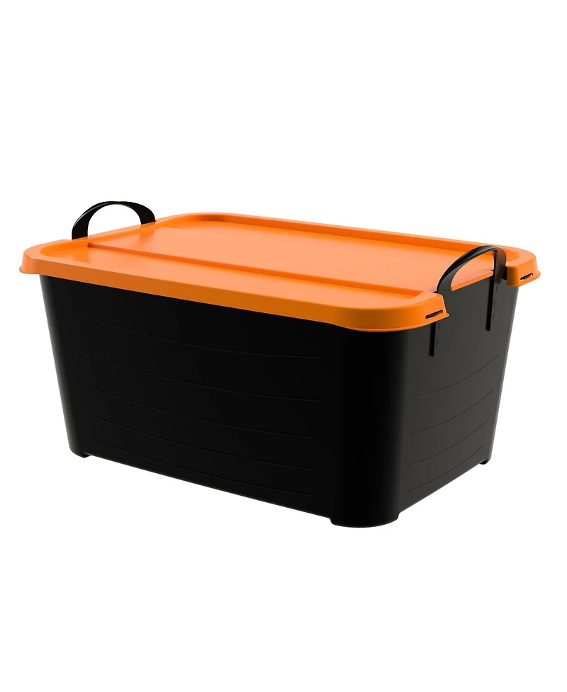 Life Story 55 Quart Stackable Storage Bin, Heavy Duty Lidded Container
