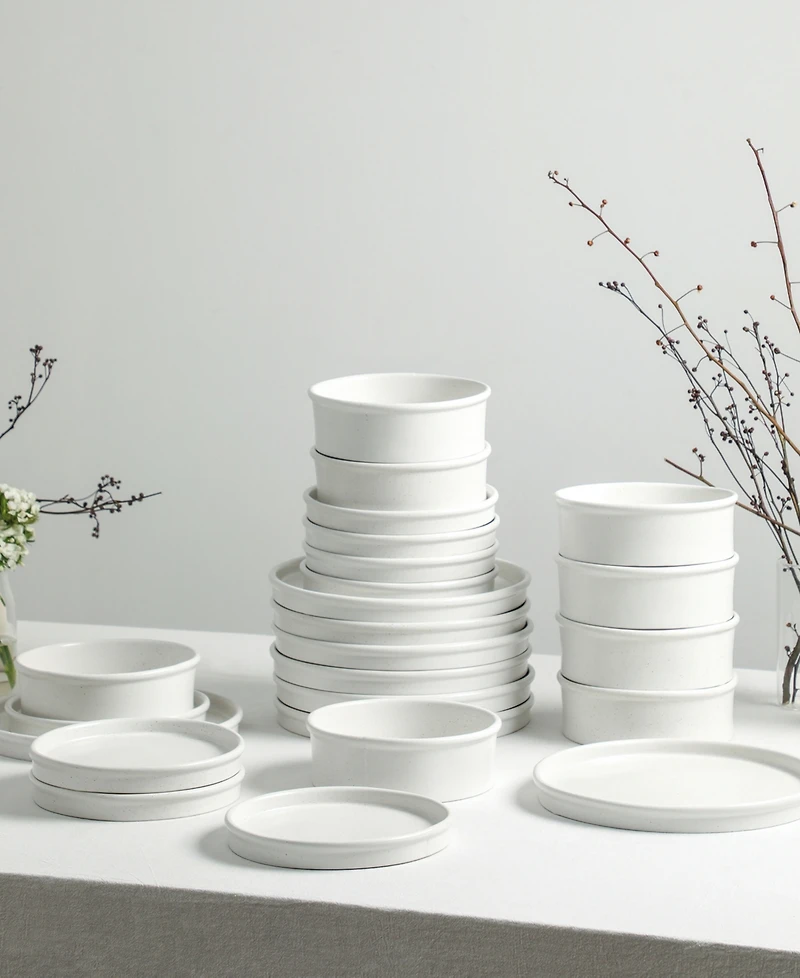 Stone Lain Roscoe 24-Piece Dinnerware Set, Service for 8