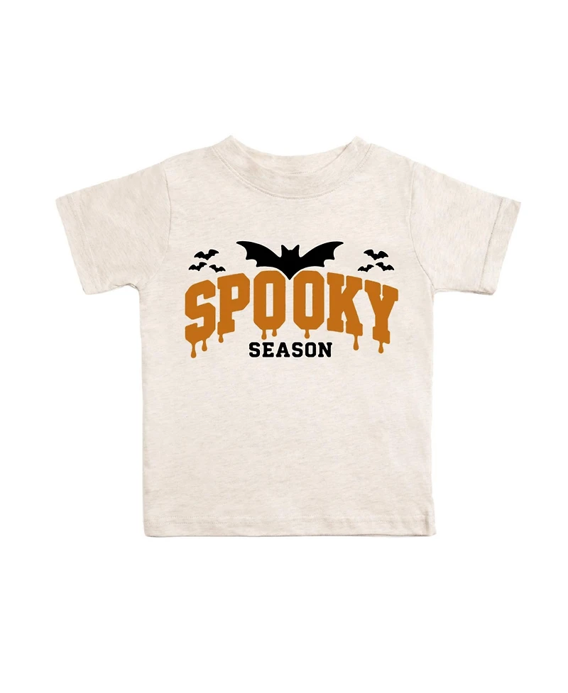 Sweet Wink Little Boys Spooky Season Halloween Short Sleeve T-Shirt