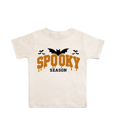 Sweet Wink Little Boys Spooky Season Halloween Short Sleeve T-Shirt