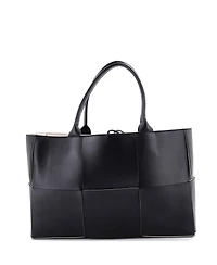 Pre-Owned Bottega Veneta Medium Arco Tote Maxi Intrecciato Leather