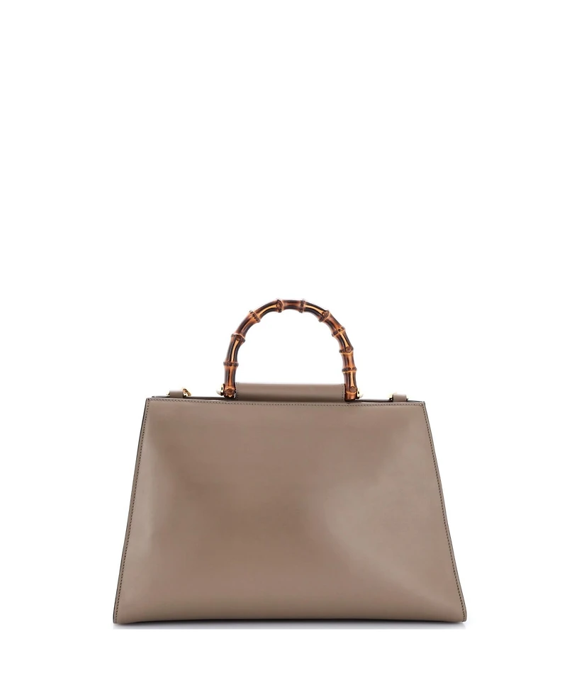 Pre-Owned Gucci Medium Nymphaea Top Handle Bag Leather