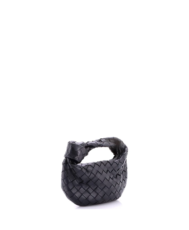 Pre-Owned Bottega Veneta Mini Bv Jodie Hobo Intrecciato Nappa