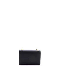 Pre-Owned Saint Laurent Small Classic Monogram Tassel Crossbody Bag Leather