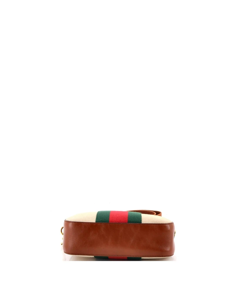 Pre-Owned Gucci Camera Bag Vintage Web Canvas