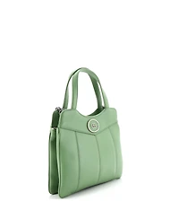 Pre-Owned Gucci Small Petite Gg Tote Quilted Leather