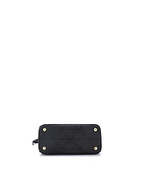Pre-Owned Prada Mini Symbole Double Zip Tote Saffiano Leather