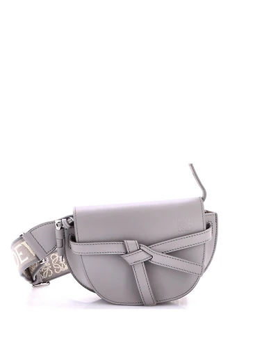 Pre-Owned Loewe Mini Gate Dual Shoulder Bag Leather