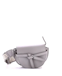 Pre-Owned Loewe Mini Gate Dual Shoulder Bag Leather
