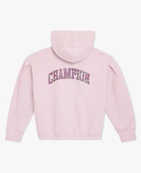 Champion Girls' 7-16 Full-Zip Adorable Graphic Hoodie