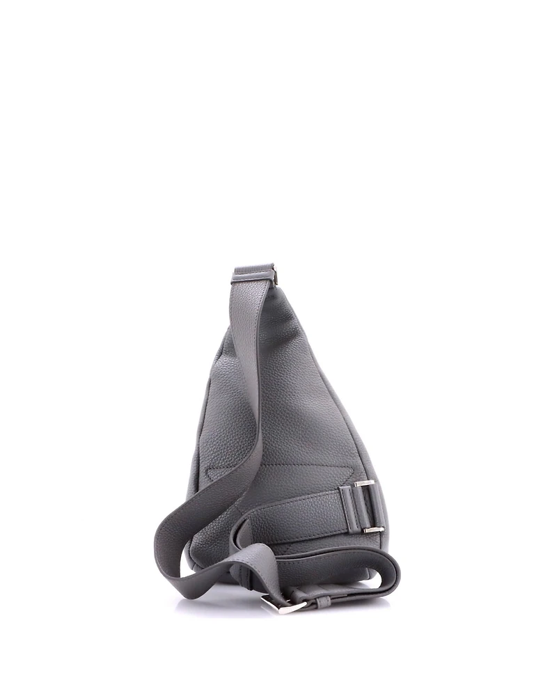 Pre-Owned Prada Triangle Logo Sling Bag Leather
