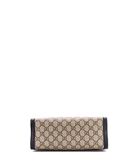 Pre-Owned Gucci Small Padlock Chain Tote Gg Coated Canvas with Leather