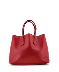 Pre-Owned Prada Large Cuir Double Tote Saffiano Leather