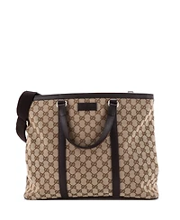 Pre-Owned Gucci Large Joy Convertible Tote Gg Canvas