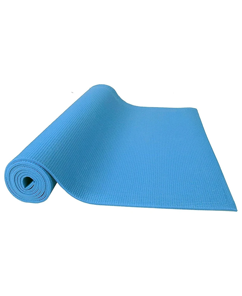 Signature Fitness All Purpose High Density No Tear Exercise Mat w/Strap