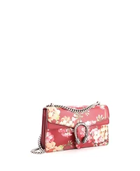 Pre-Owned Gucci Small Dionysus Bag Blooms Print Leather