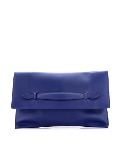 Pre-Owned HERMES Pliplat Clutch Swift