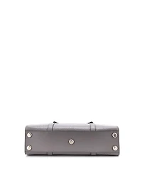 Pre-Owned Gucci Medium Tote Bag Gg Embossed Perforated Leather