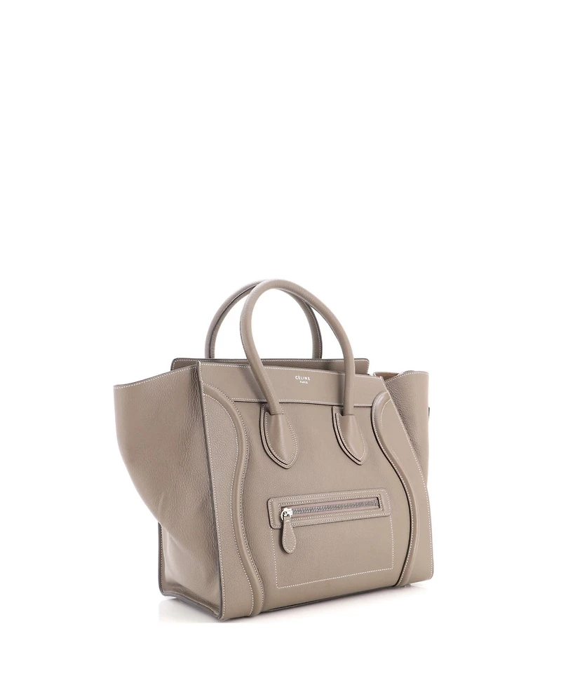 Pre-Owned Celine Mini Luggage Bag Grainy Leather