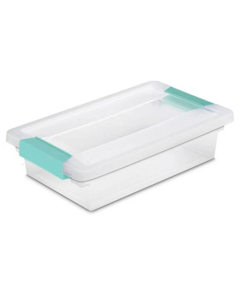 Sterilite Medium Clip Storage Tote, 12 Pack, and Small Clip Storage Tote, 12 Pack