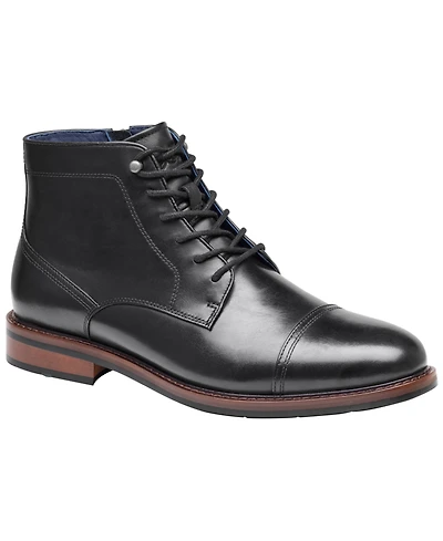 Johnston & Murphy Men's Daylen Cap-Toe Dress Boots