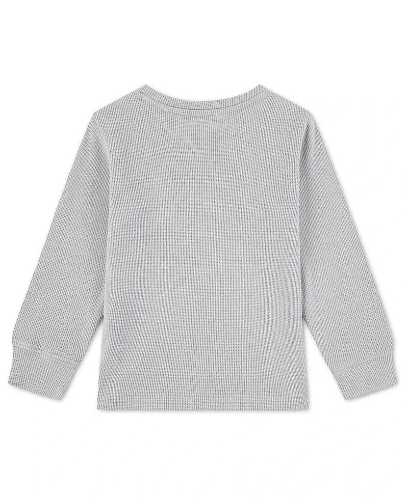 abercrombie kids Toddler Boys' 2T-5T Clean Waffle Knit Top