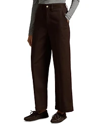 Polo Ralph Lauren Women's Chino Wide-Leg Pants