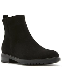 La Canadienne Women's Shade City Dry Zipper Suede Booties