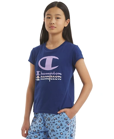 Champion Girls' 7-16 Graphic Short-Sleeve T-Shirt
