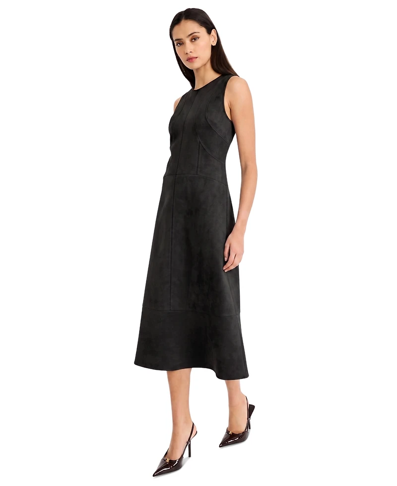Donna Morgan Women's A-Line Sleeveless Midi Dress