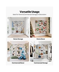 Yobtop 3-Pack Grid Wall Panels