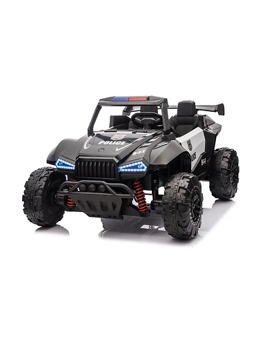 Yobtop 24V 2-Seater 4x4 Off-Road Ride-On Utv with Parent Remote Control, Ages 3+