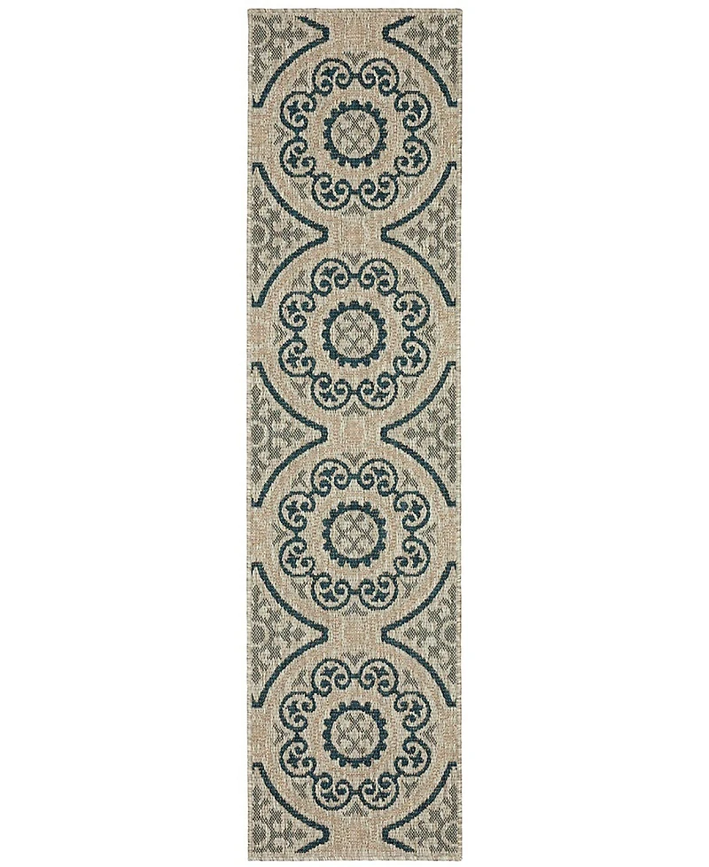 Oriental Weavers Latitude 1'10" x 7'6" Runner Rug