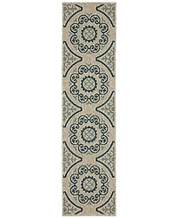 Oriental Weavers Latitude 1'10" x 7'6" Runner Rug