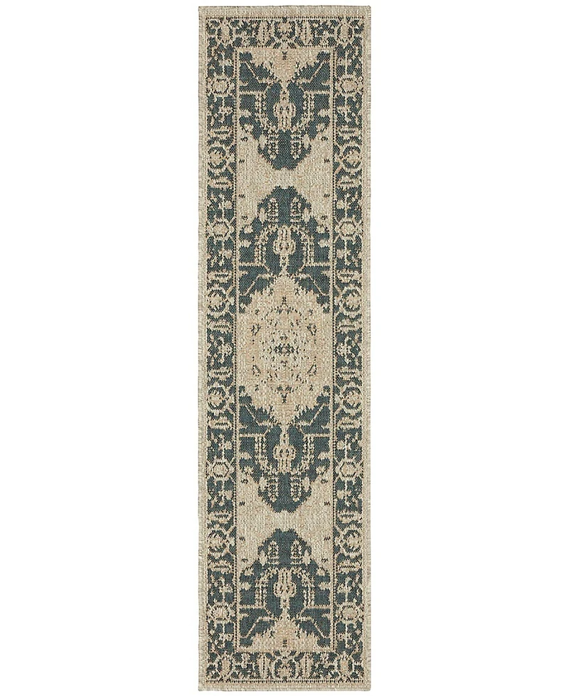 Oriental Weavers Latitude 001J3 Gray 1'10" x 7'6" Runner Rug