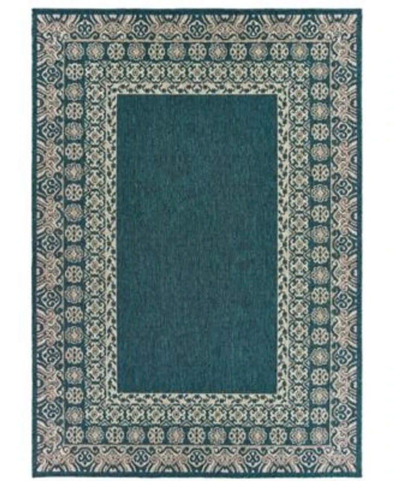 Oriental Weavers Latitude 1053b Blue Rug