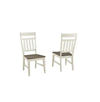 A-America Bremerton Splatback Side Chair with Wood Seating