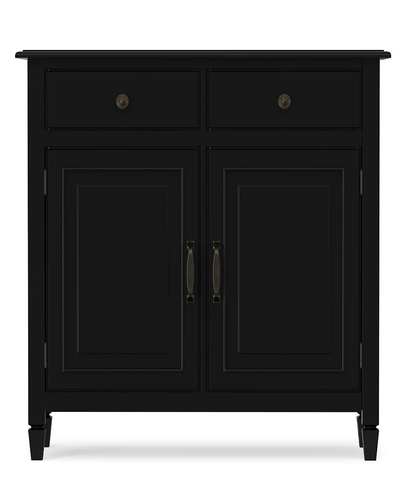 Simpli Home Connaught Solid Wood Entryway Storage Cabinet