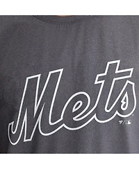 Fanatics Men's Charcoal New York Mets Clutch Winning Edge T-Shirt