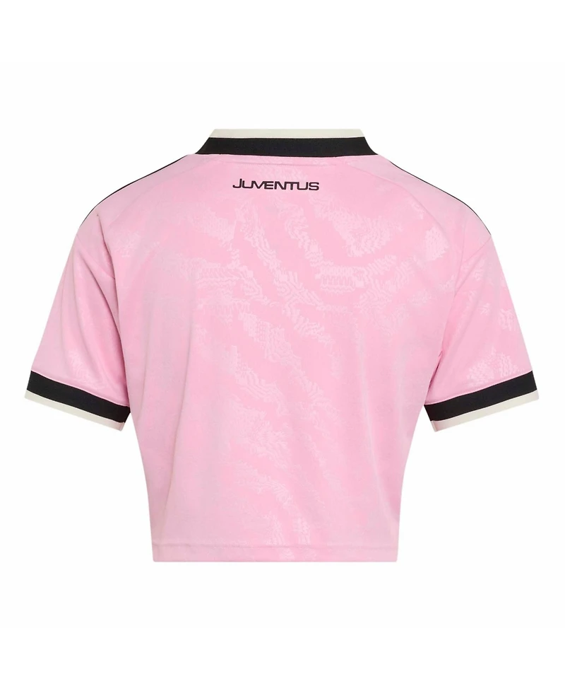 Adidas Women's Pink Juventus 2026/27 Away Cropped Replica Jersey