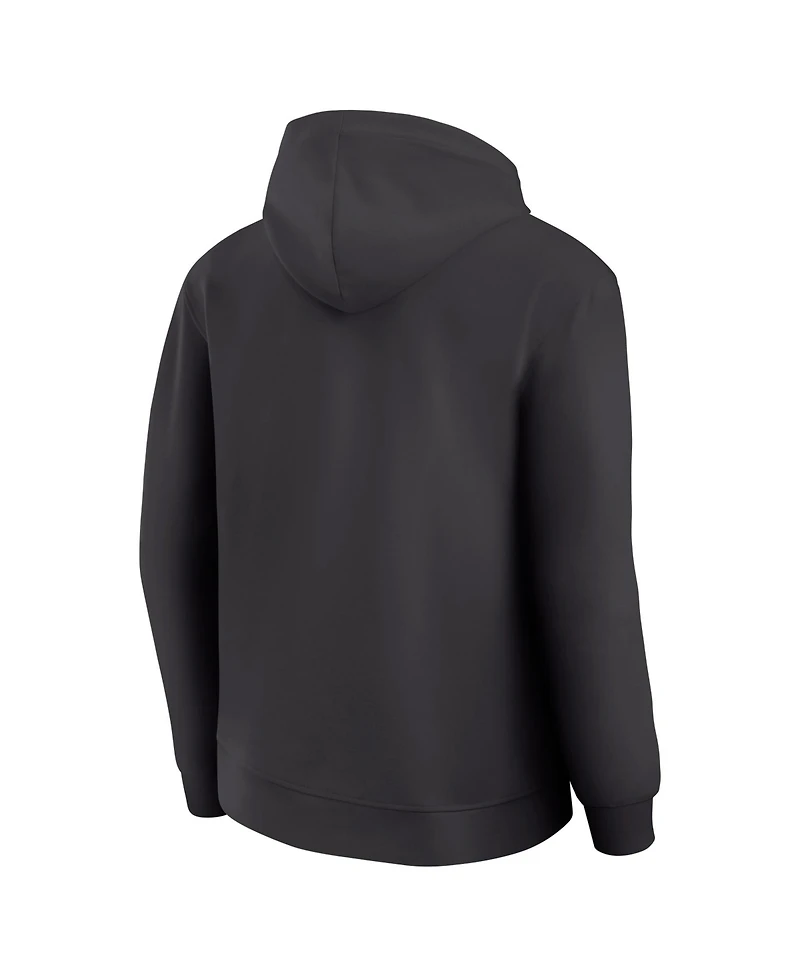 Fanatics Men's Charcoal New York Yankees Clutch Tri-Blend Hoodie