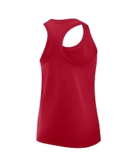 Nike Women's Scarlet San Francisco 49ers Hurry Up Tri-Blend Dri-fit Tank Top