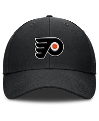Fanatics Men's Black Philadelphia Flyers Force Adjustable Hat