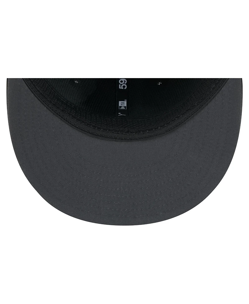 New Era Men's Black Pittsburgh Steelers 2026 Sideline 59FIFTY Fitted Hat